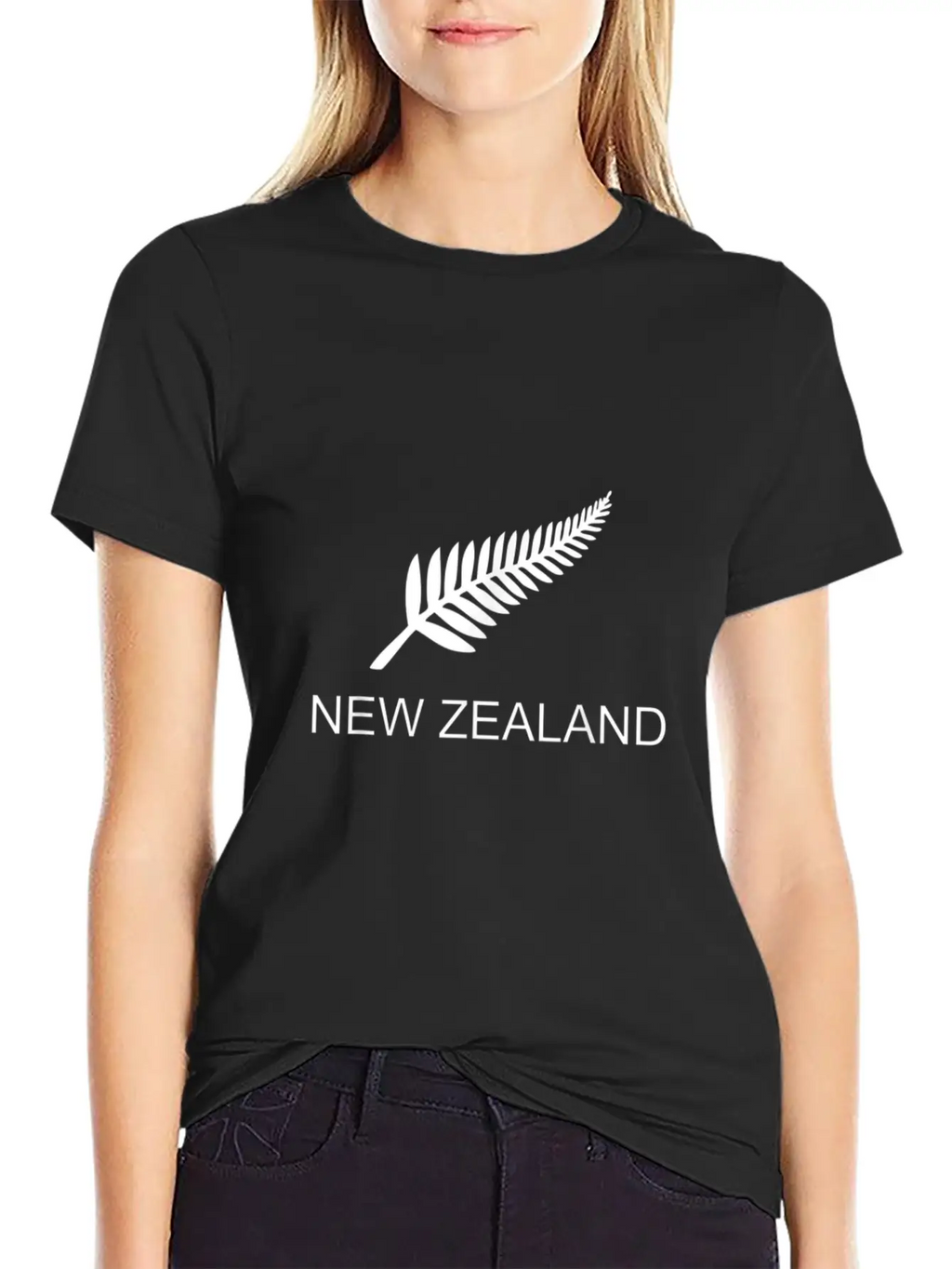 819 New Zealand Fern Rugby Fan T Shirt Breathable Soft Cotton T-Shirt – Timeless Casual Look