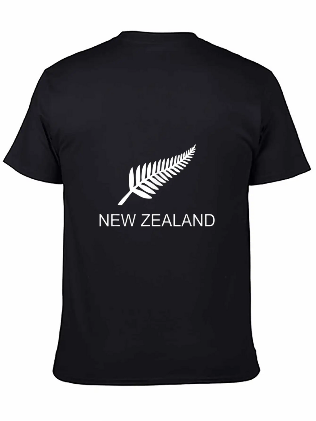 819 New Zealand Fern Rugby Fan T Shirt Breathable Soft Cotton T-Shirt – Timeless Casual Look