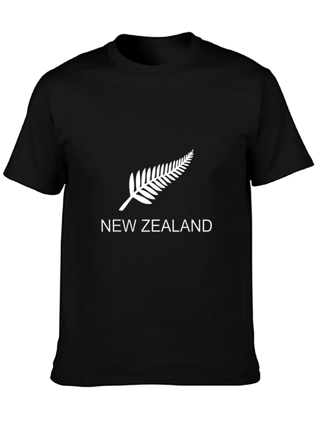 819 New Zealand Fern Rugby Fan T Shirt Breathable Soft Cotton T-Shirt – Timeless Casual Look
