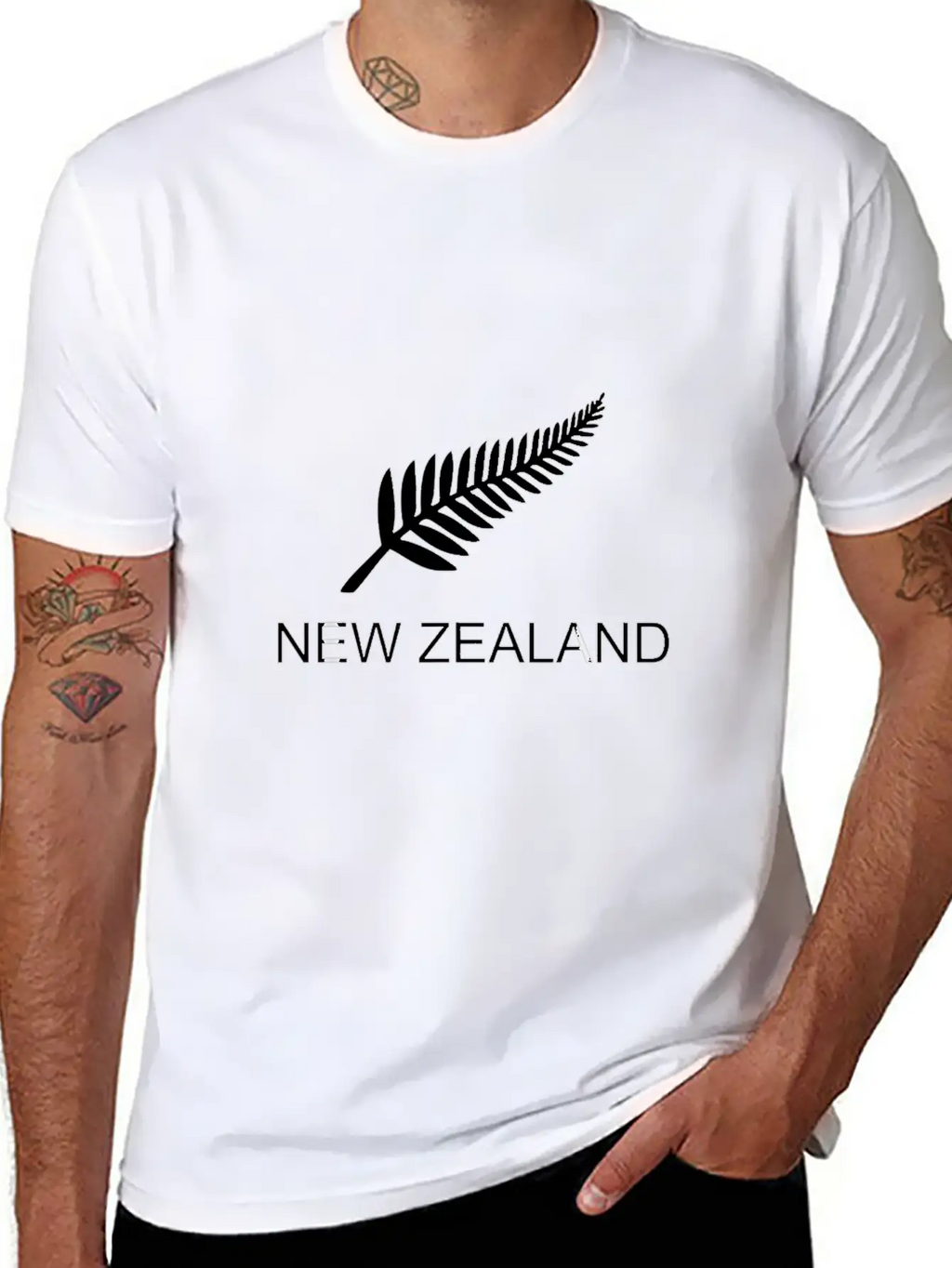 819 New Zealand Fern Rugby Fan T Shirt Breathable Soft Cotton T-Shirt – Timeless Casual Look