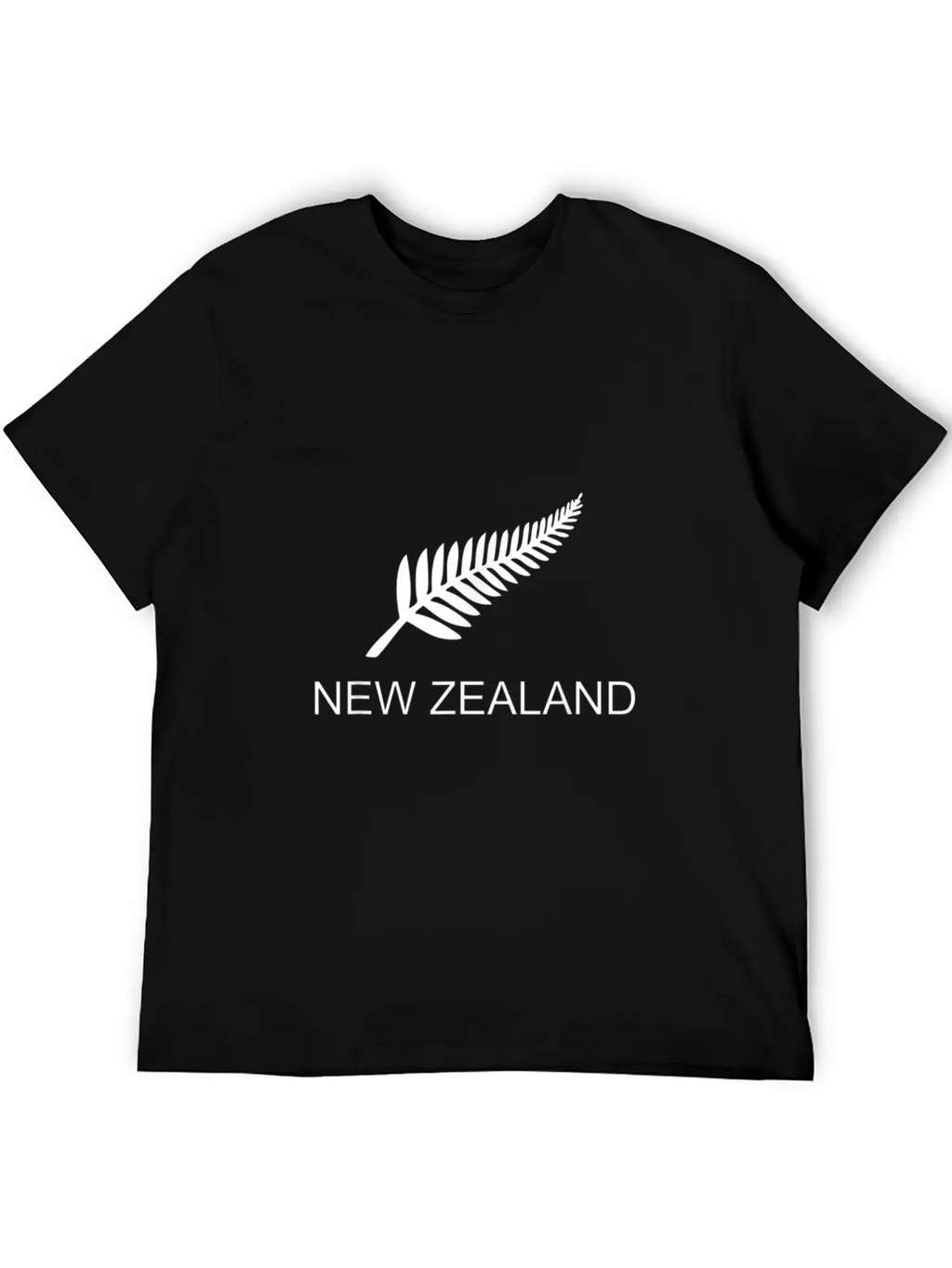 819 New Zealand Fern Rugby Fan T Shirt Breathable Soft Cotton T-Shirt – Timeless Casual Look