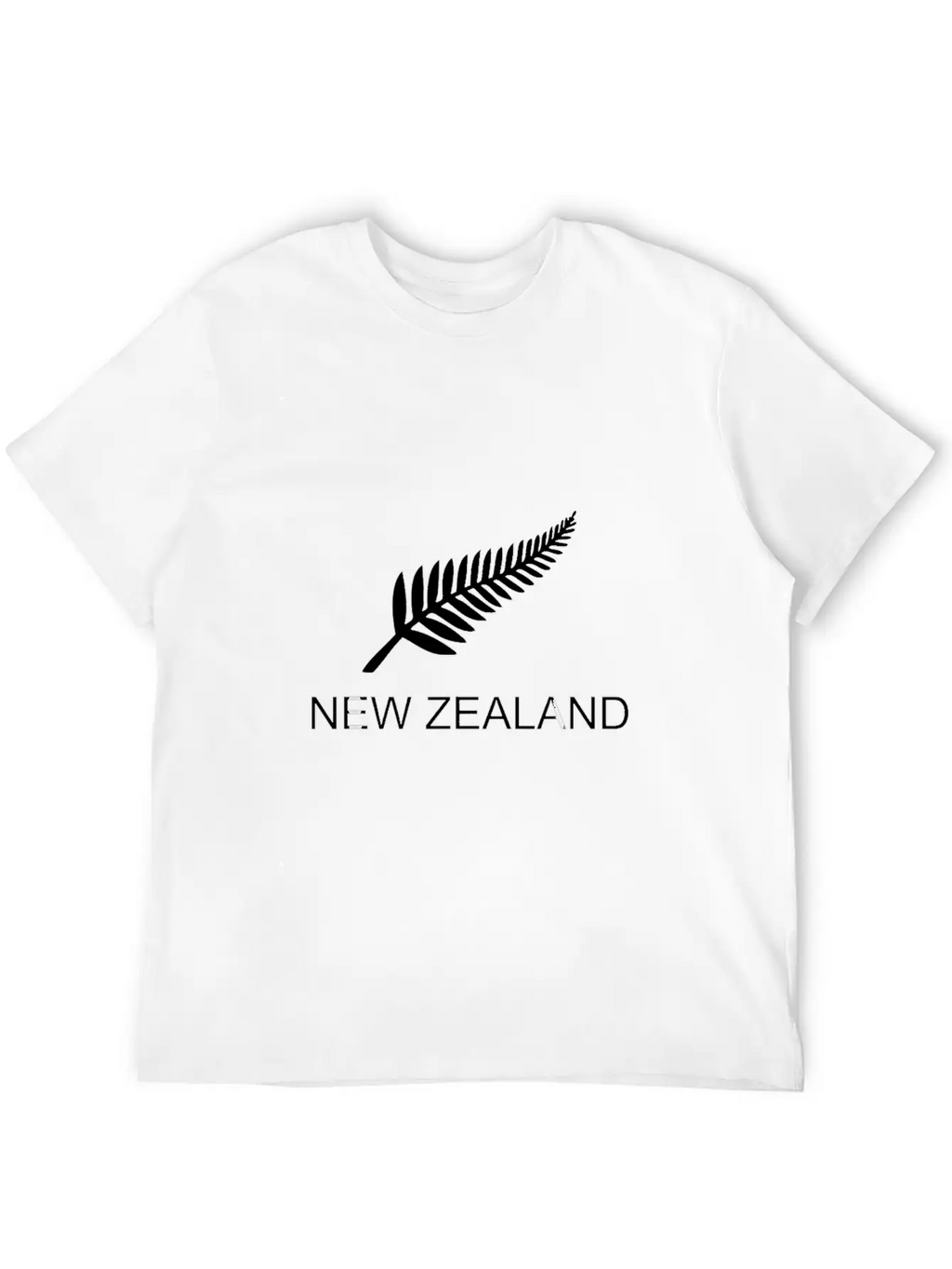819 New Zealand Fern Rugby Fan T Shirt Breathable Soft Cotton T-Shirt – Timeless Casual Look