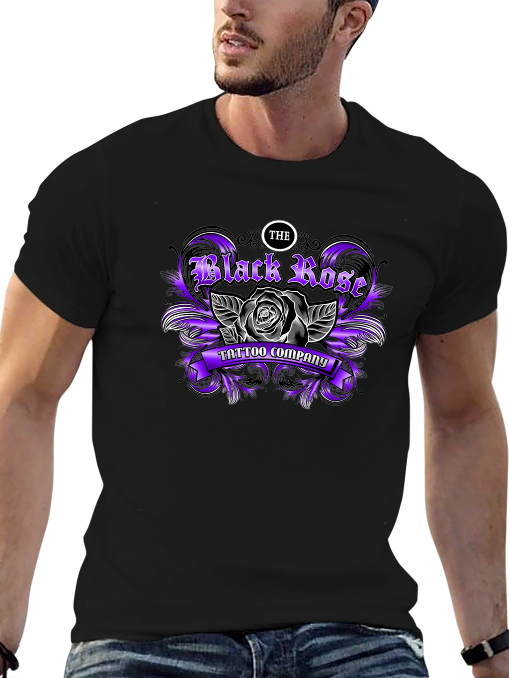 The Black Rose Tattoo Company T-Shirt