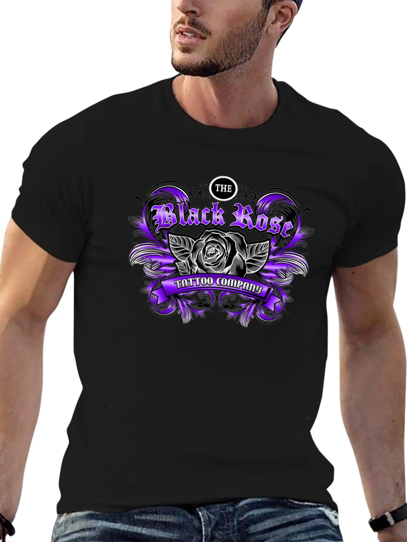 The Black Rose Tattoo Company T-Shirt