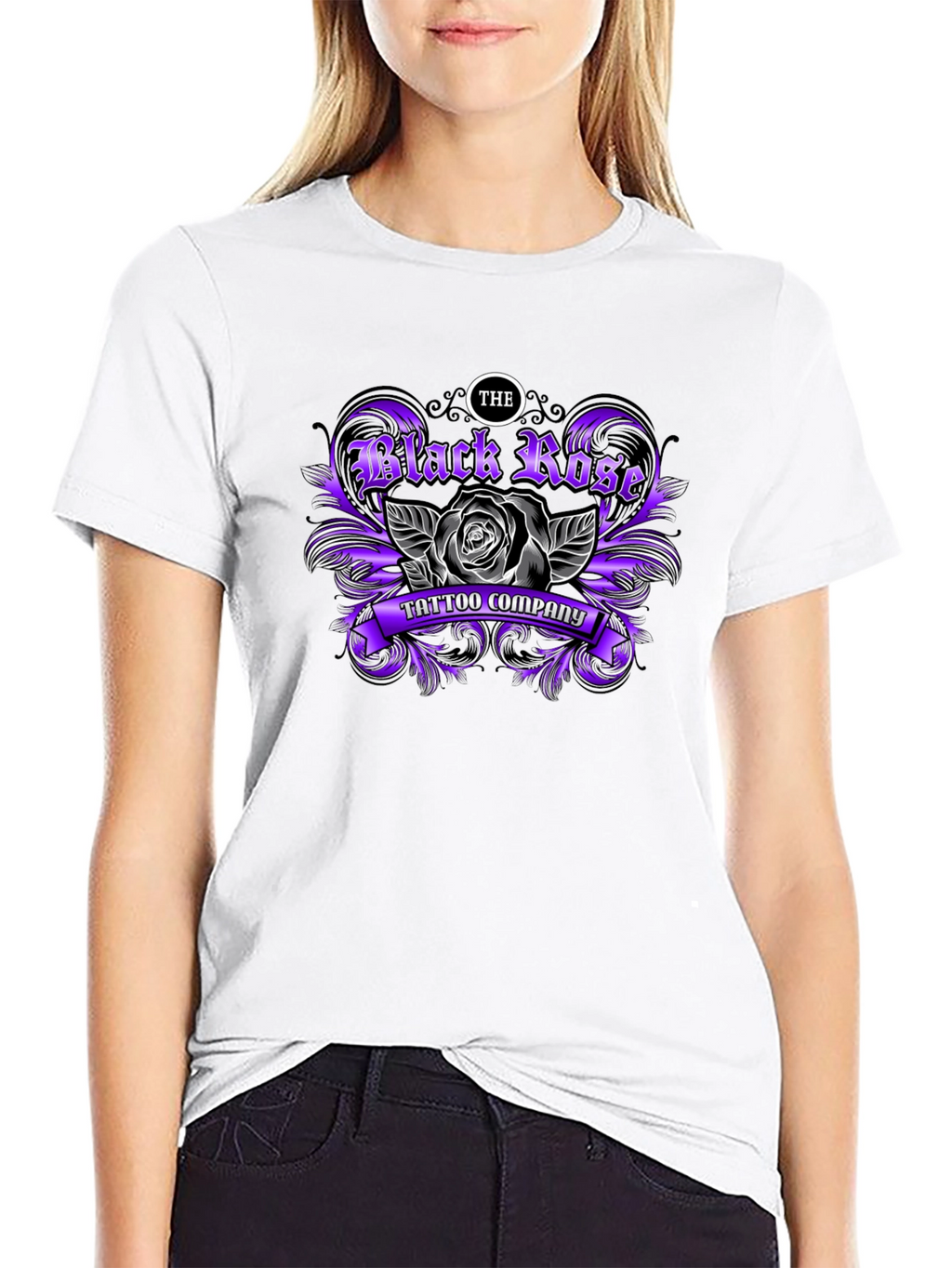 The Black Rose Tattoo Company T-Shirt