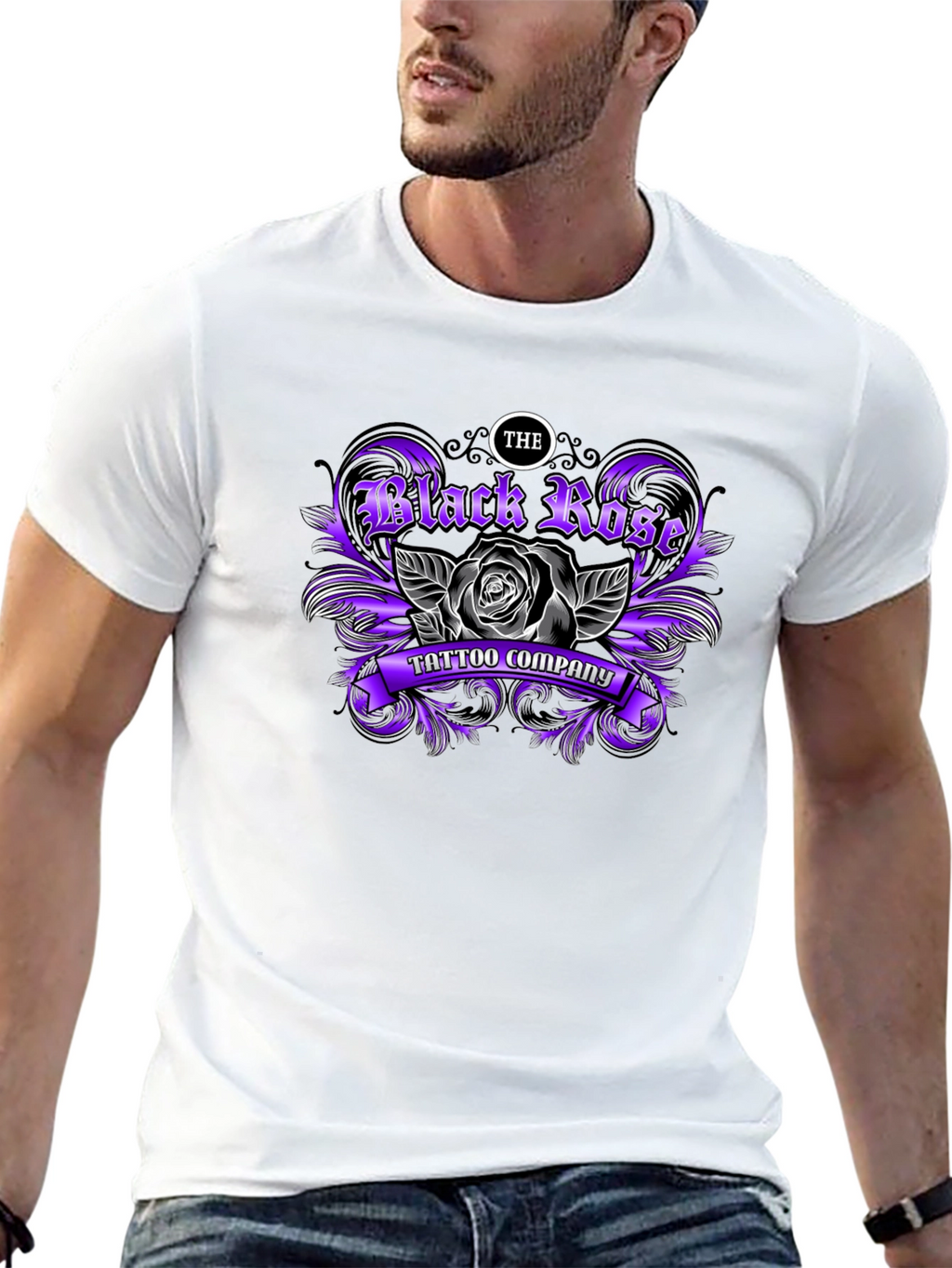 The Black Rose Tattoo Company T-Shirt