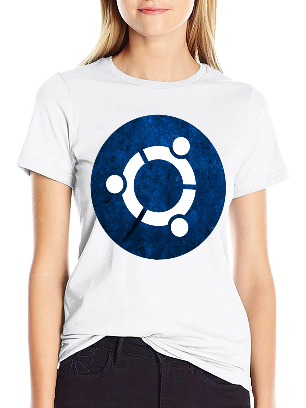 Ubuntu Logo T-Shirt - Black Graphic Tee