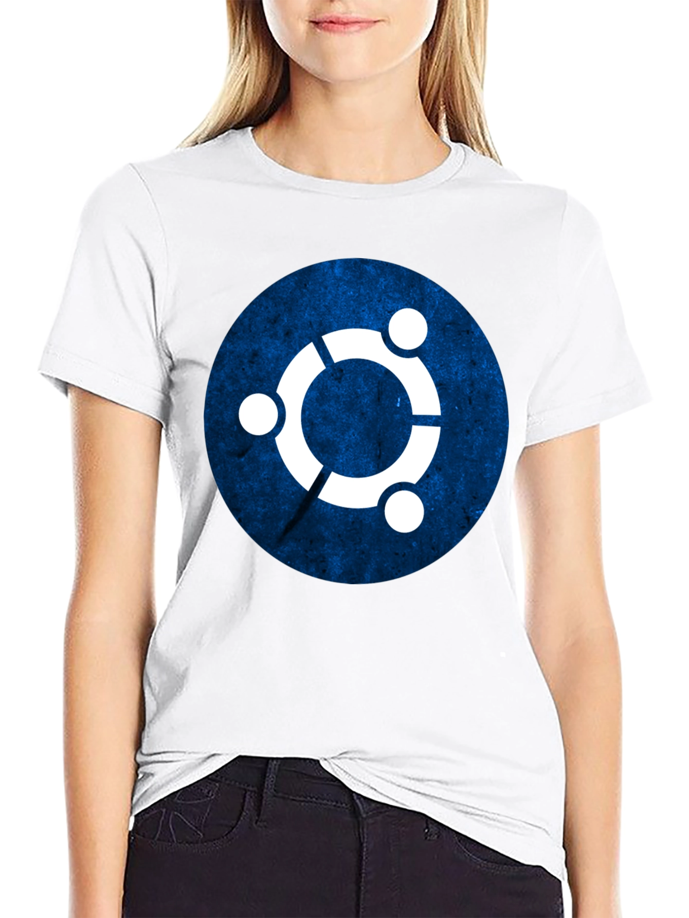 Ubuntu Logo T-Shirt - Black Graphic Tee