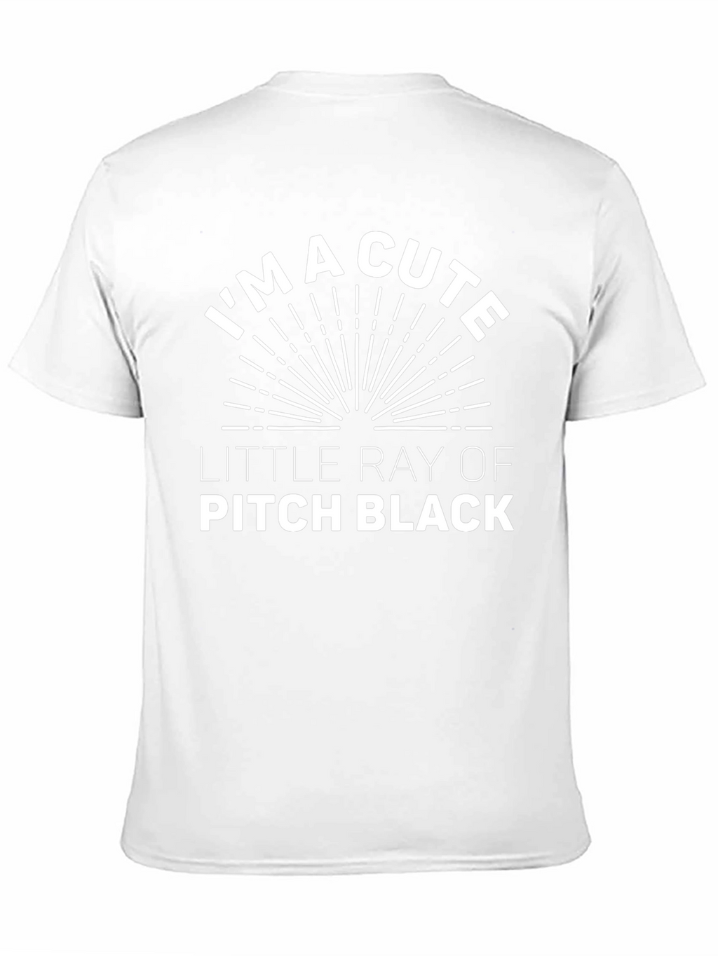 Cute Ray of Pitch Black Funny Graphic T-Shirt
