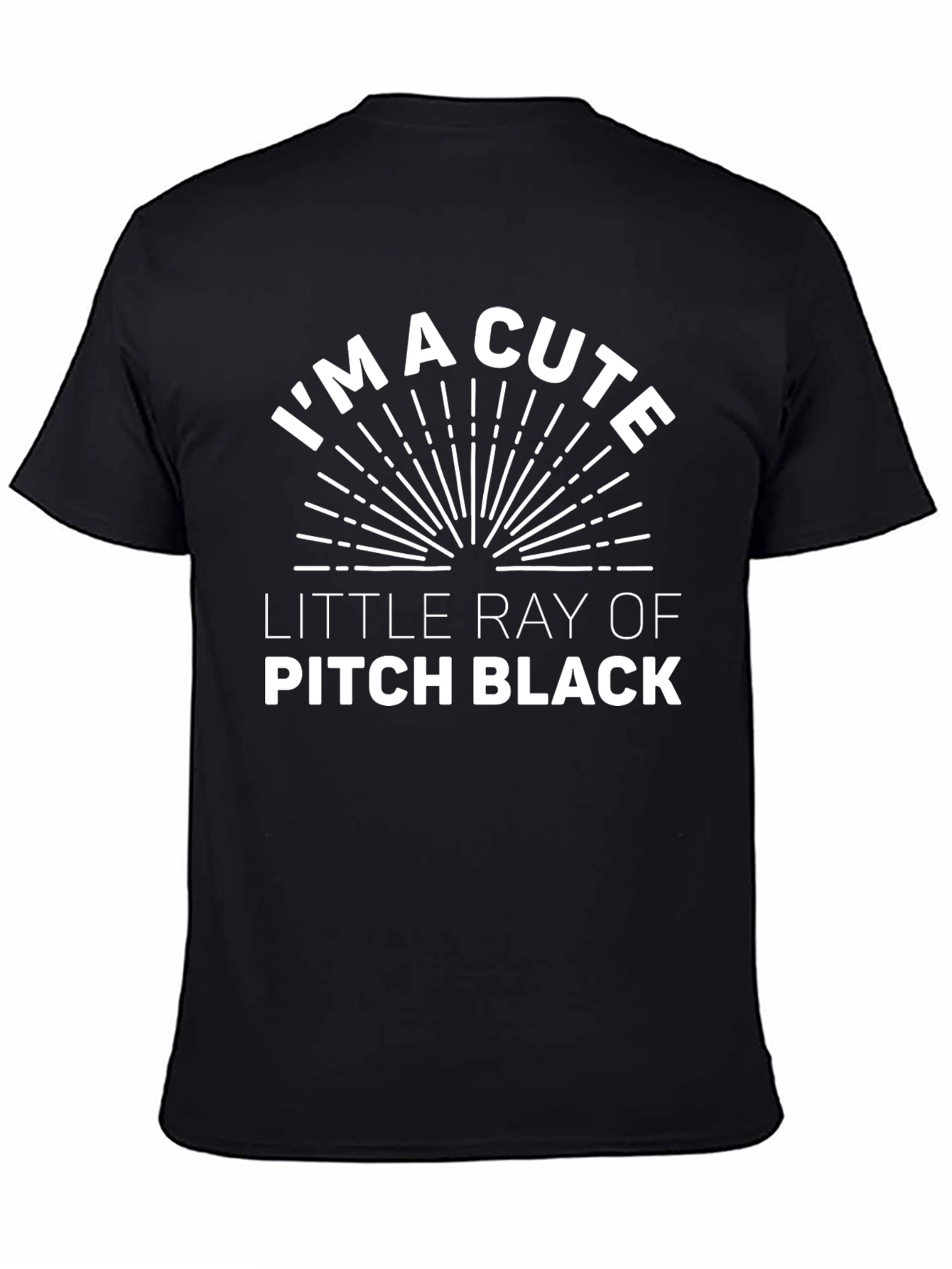 Cute Ray of Pitch Black Funny Graphic T-Shirt