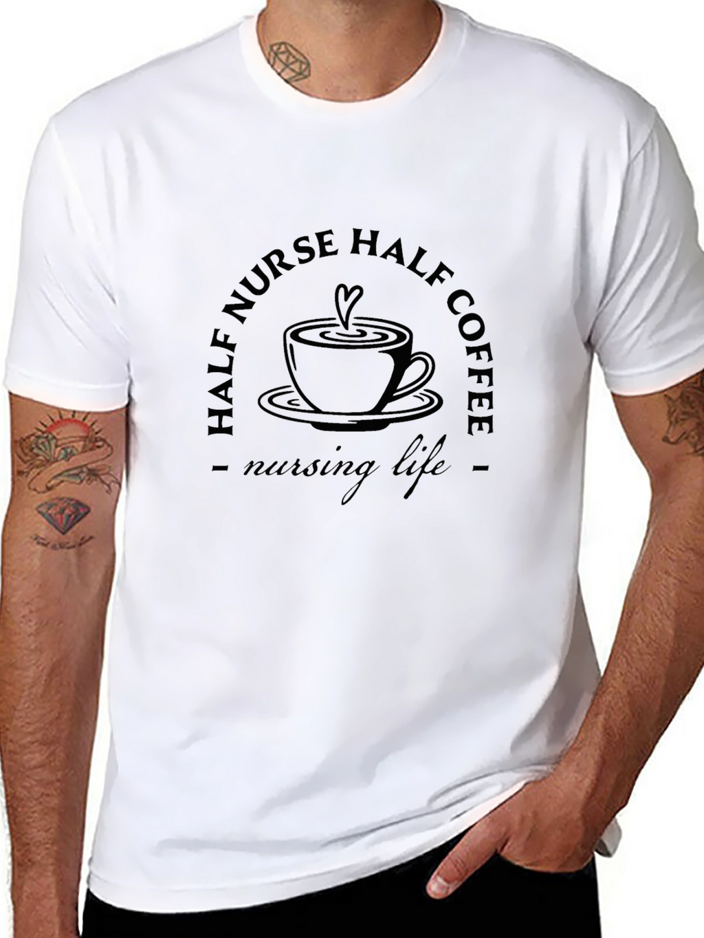 Nurse Coffee Graphic Tee