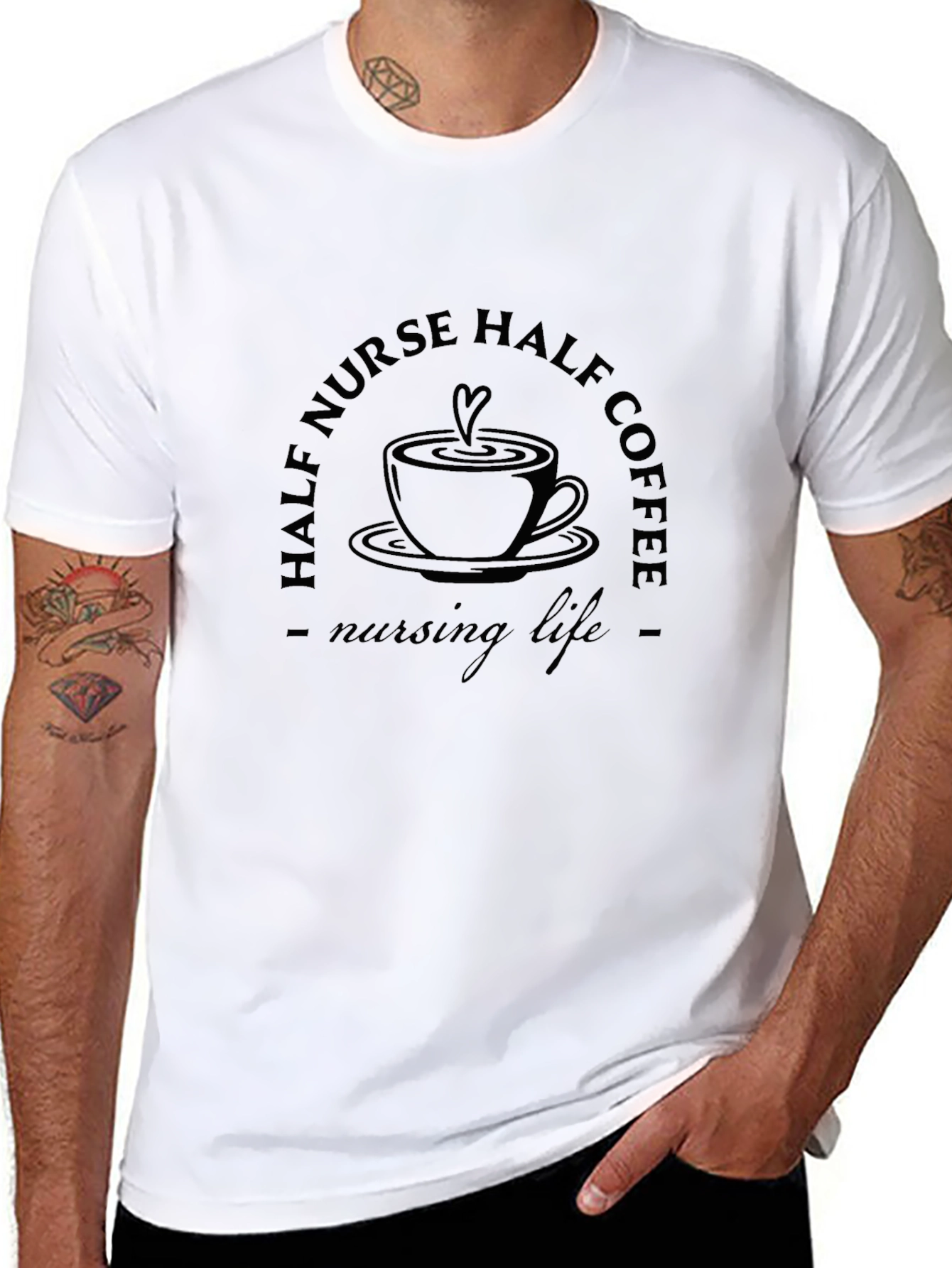 Nurse Coffee Graphic Tee