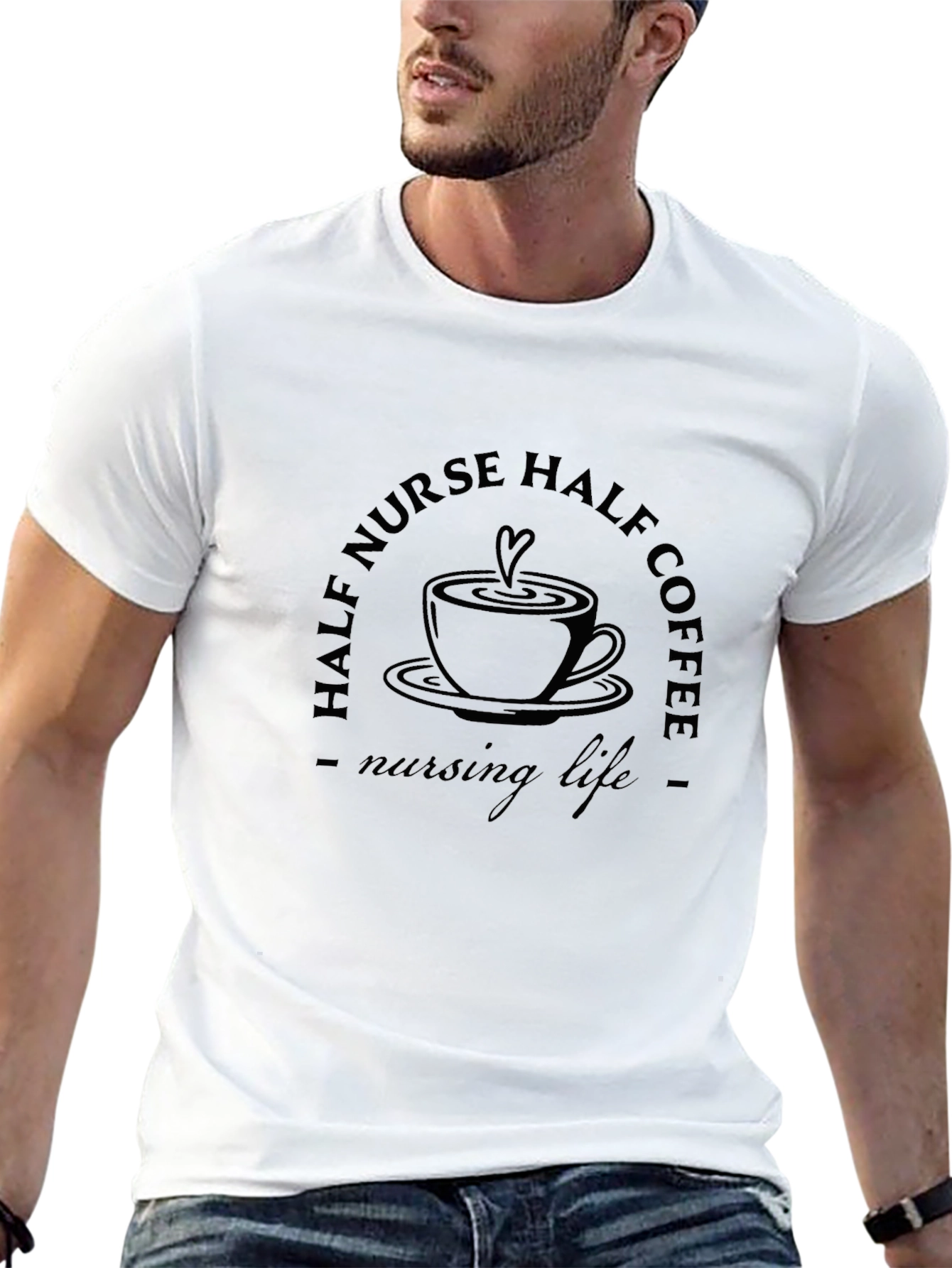Nurse Coffee Graphic Tee