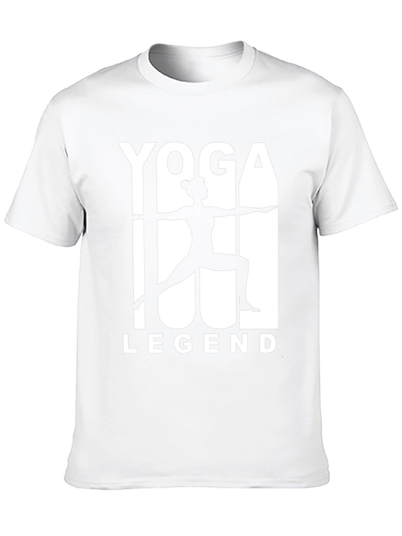 Yoga Legend Black Graphic T-Shirt