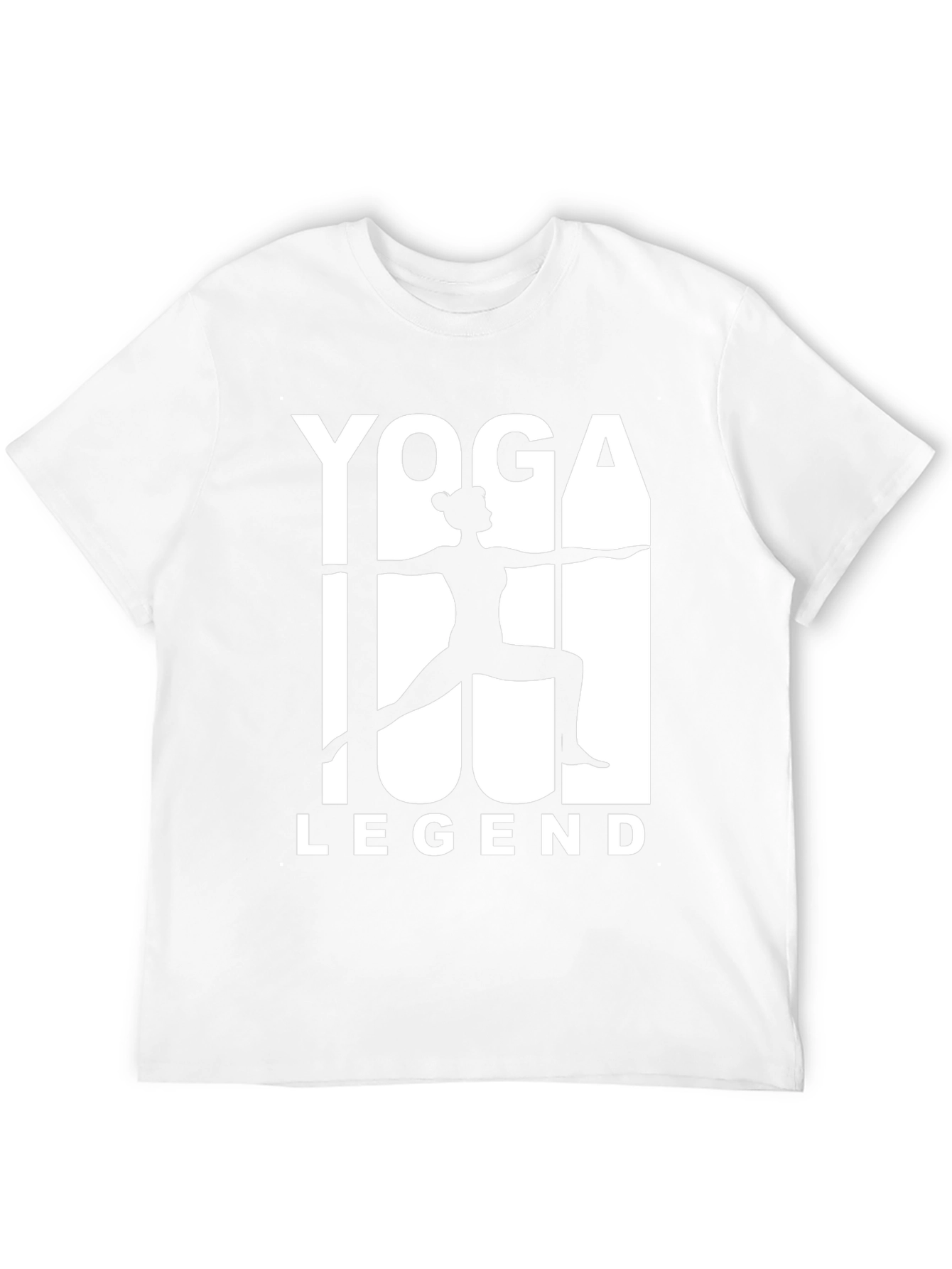 Yoga Legend Black Graphic T-Shirt