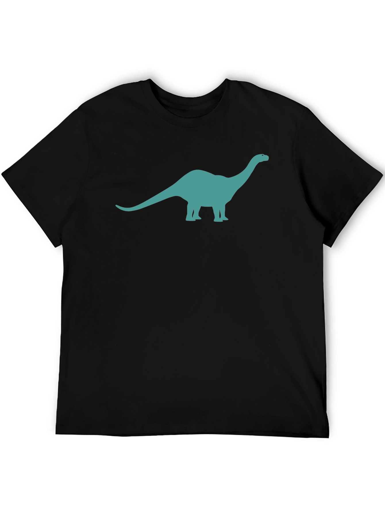 Dino Graphic Tee - Black Short Sleeve
