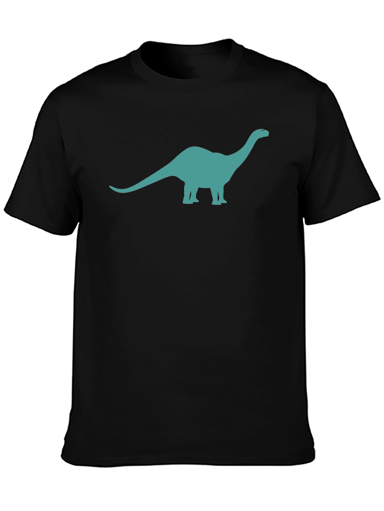 Dino Graphic Tee - Black Short Sleeve
