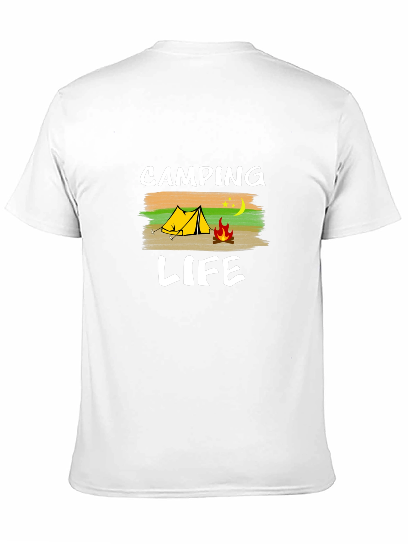 Camping Life Graphic Tee - Outdoor Adventure Shirt