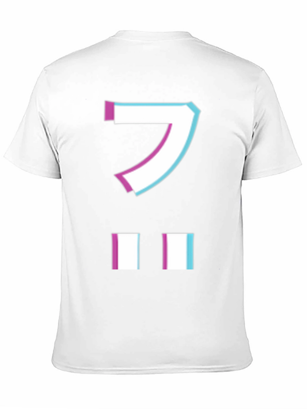 Retro Japanese Character Graphic Tee - Black