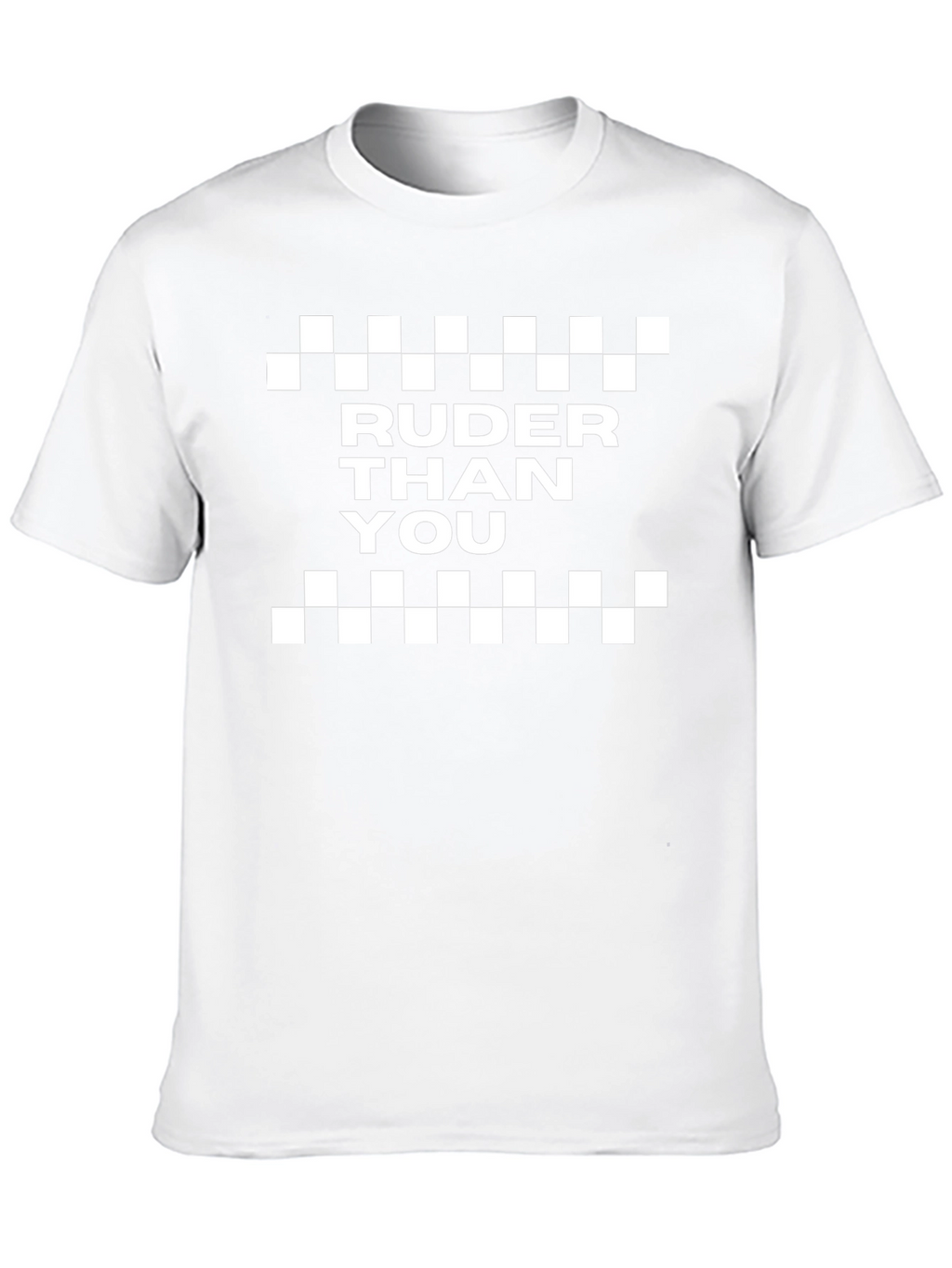 Ruder Than You Black Graphic Tee