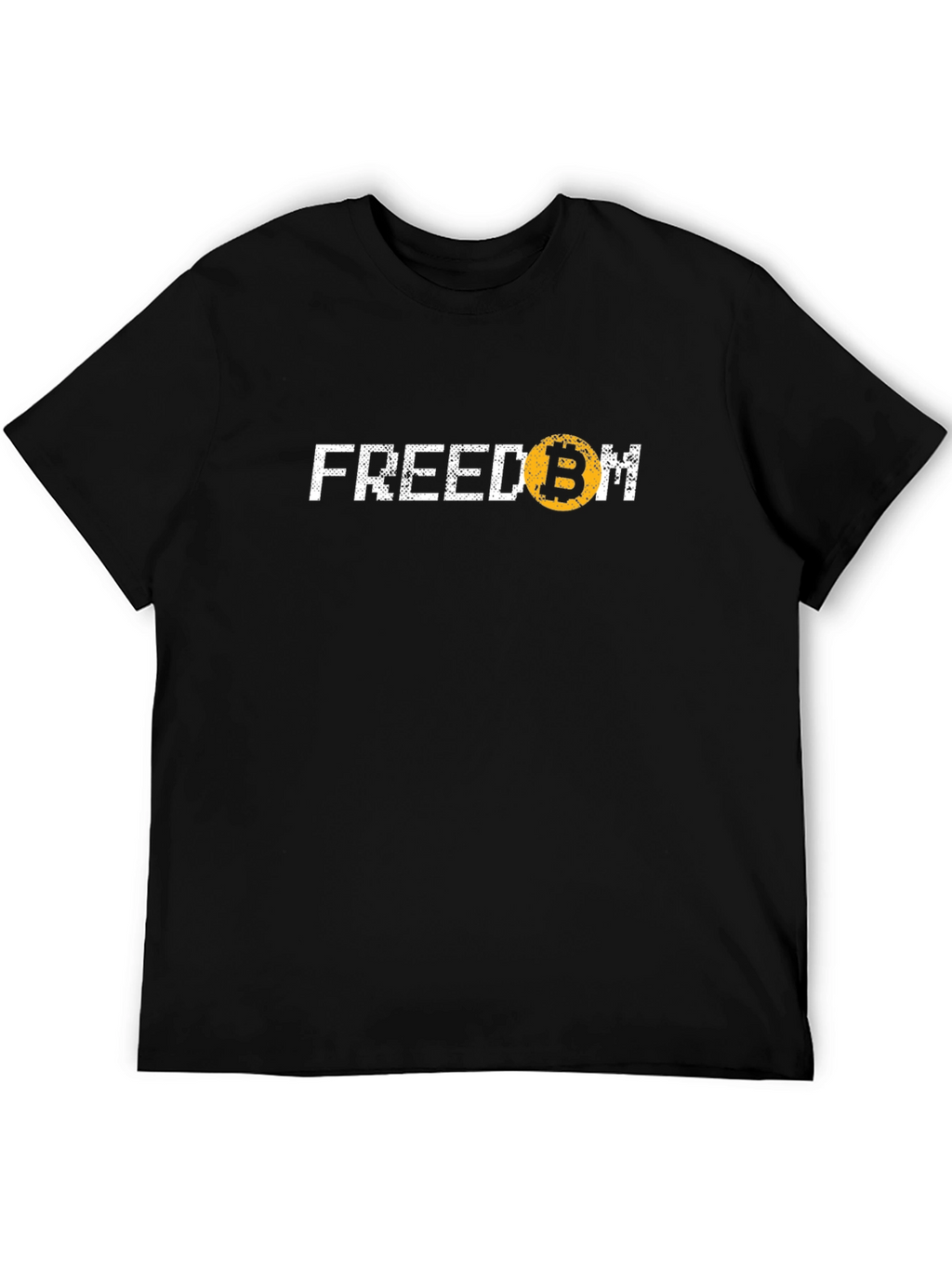 Freedom Bitcoin Graphic Tee - Black