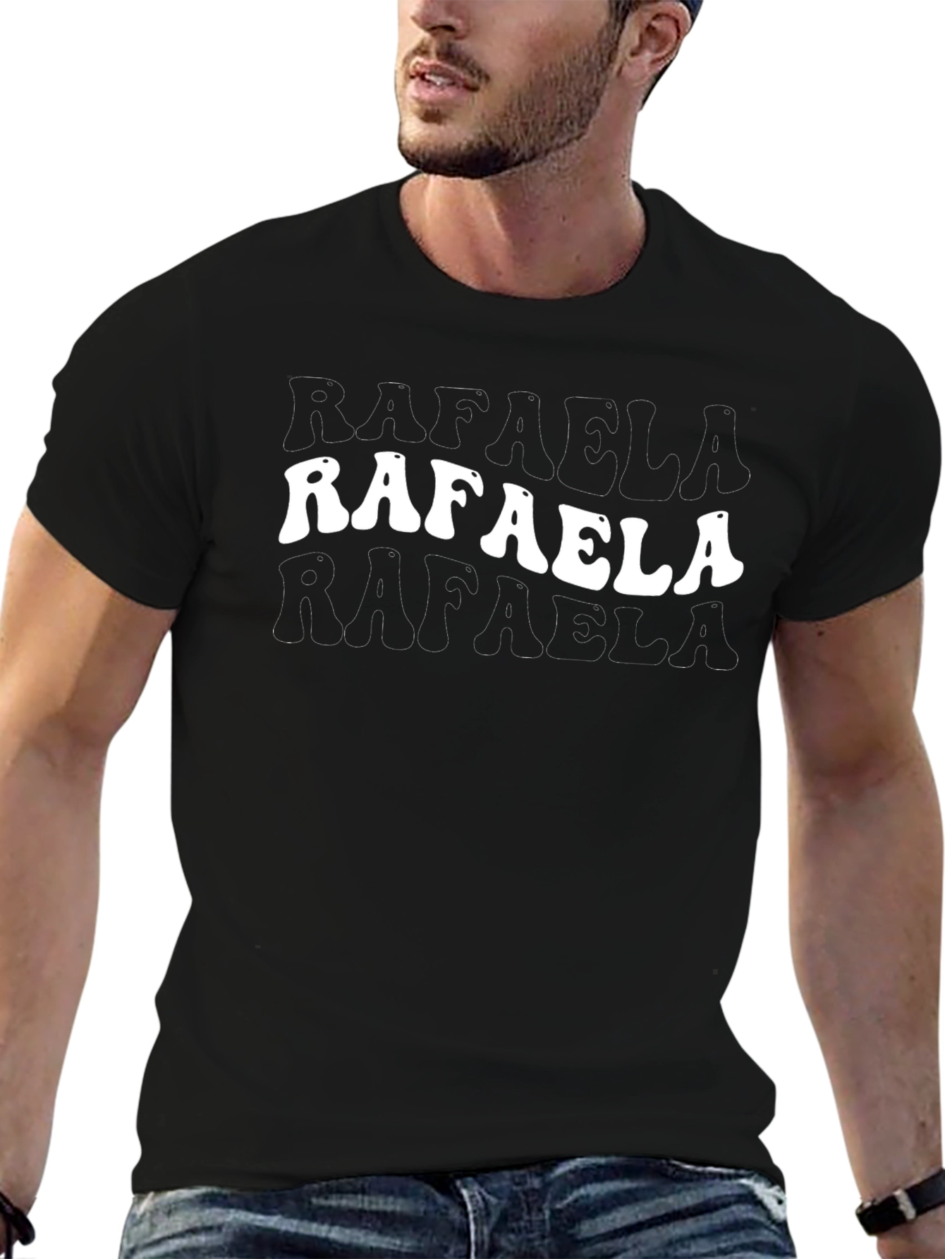 Retro RAFAELA Graphic Tee - Unisex Soft Cotton T-Shirt