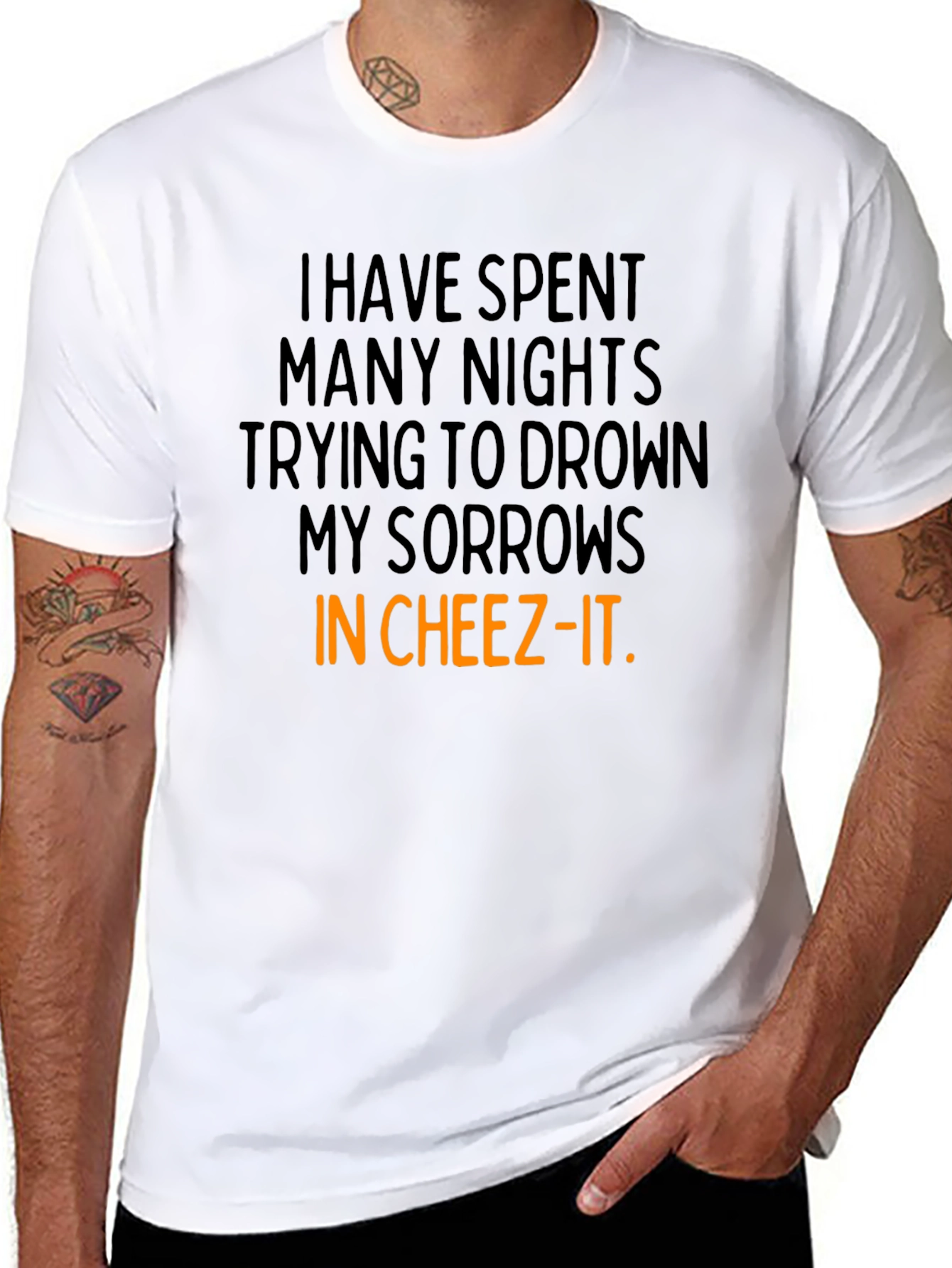 Cheez-It Sorrow Drowning T-Shirt