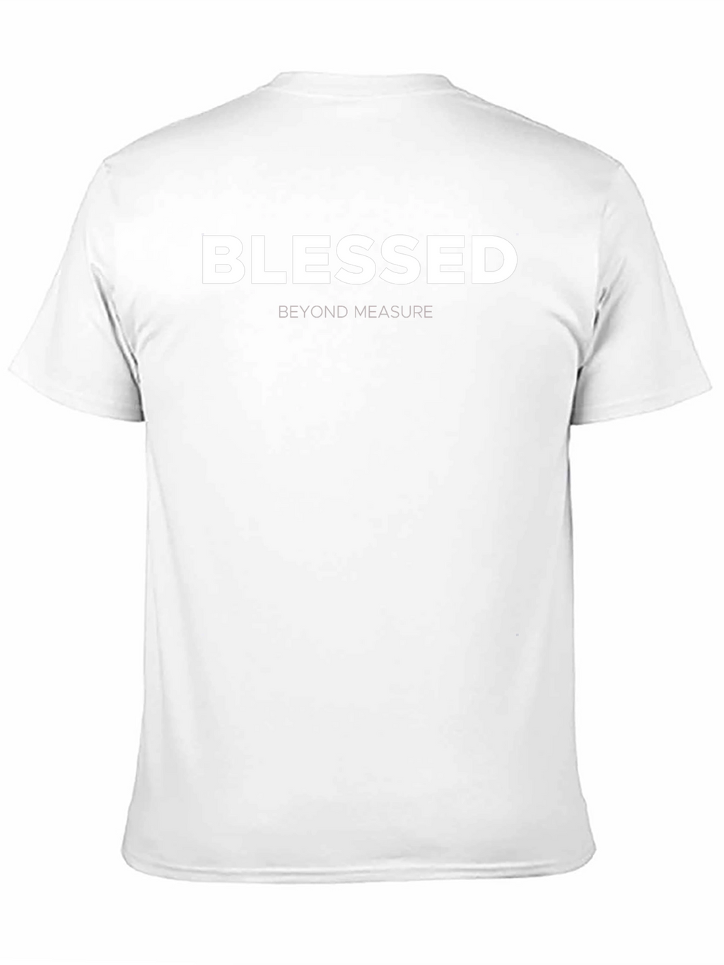 Blessed Beyond Measure Black T-Shirt