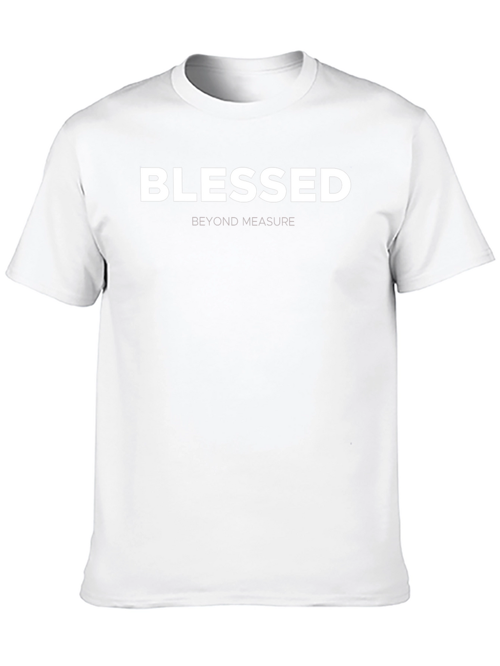 Blessed Beyond Measure Black T-Shirt