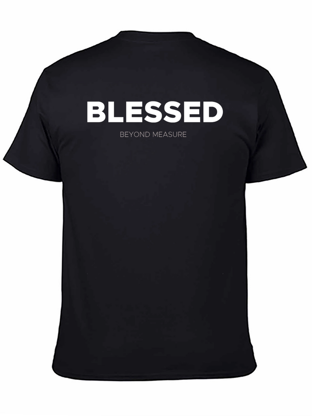 Blessed Beyond Measure Black T-Shirt