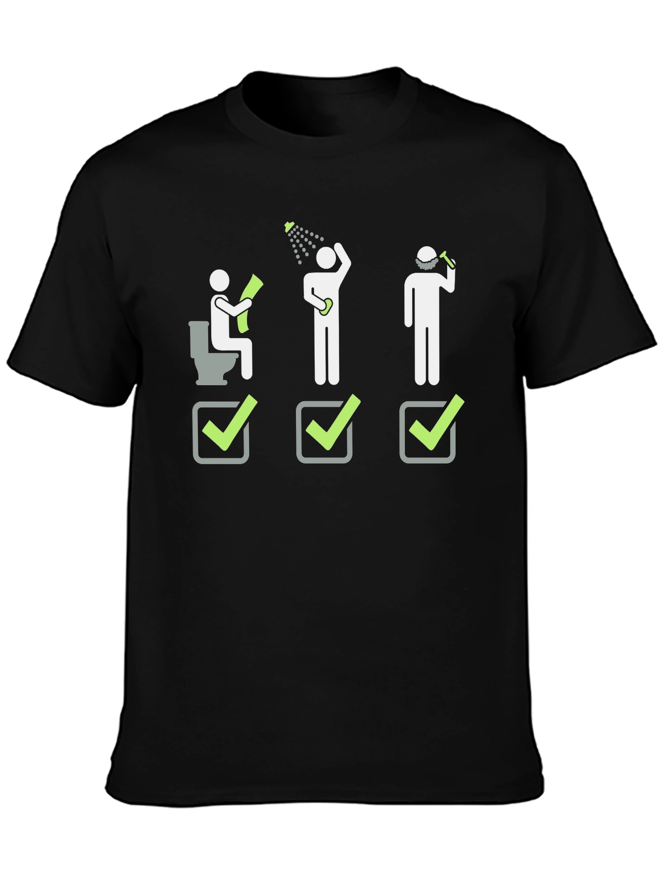 Funny Daily Routine T-Shirt