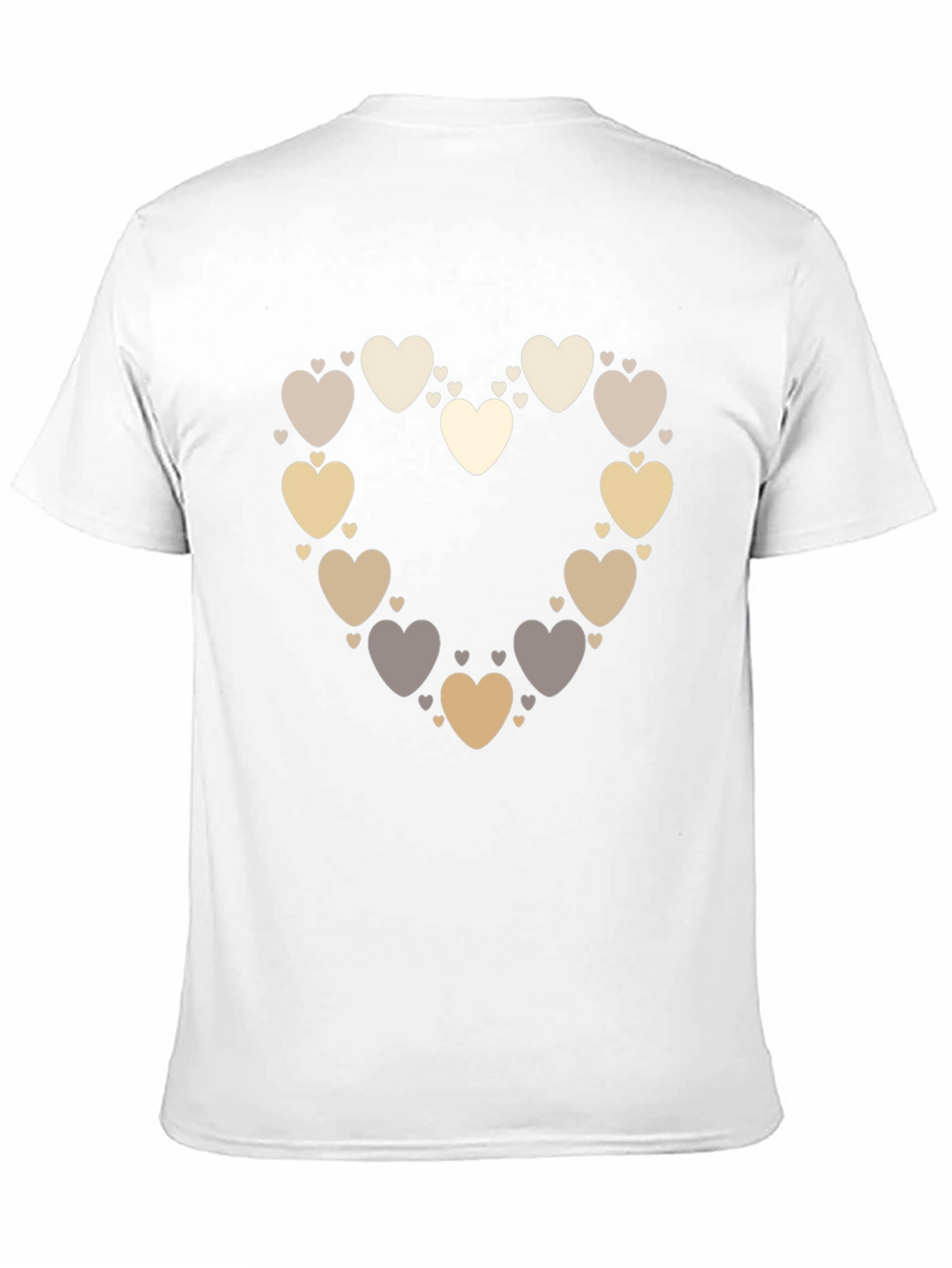 Heart of Hearts Graphic Tee - Black Casual Shirt