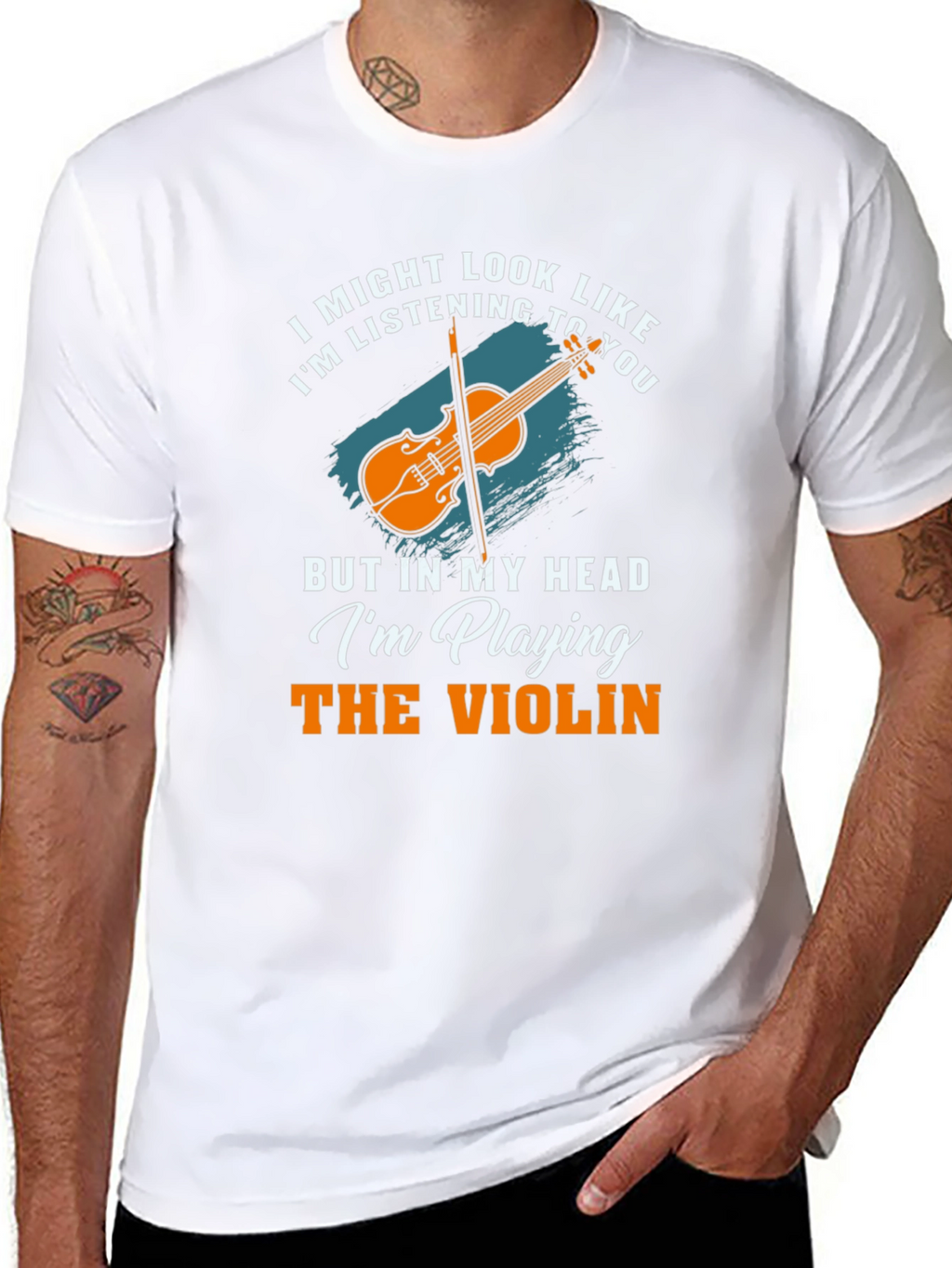 Violin Player T-Shirt - Musician Gift Tee