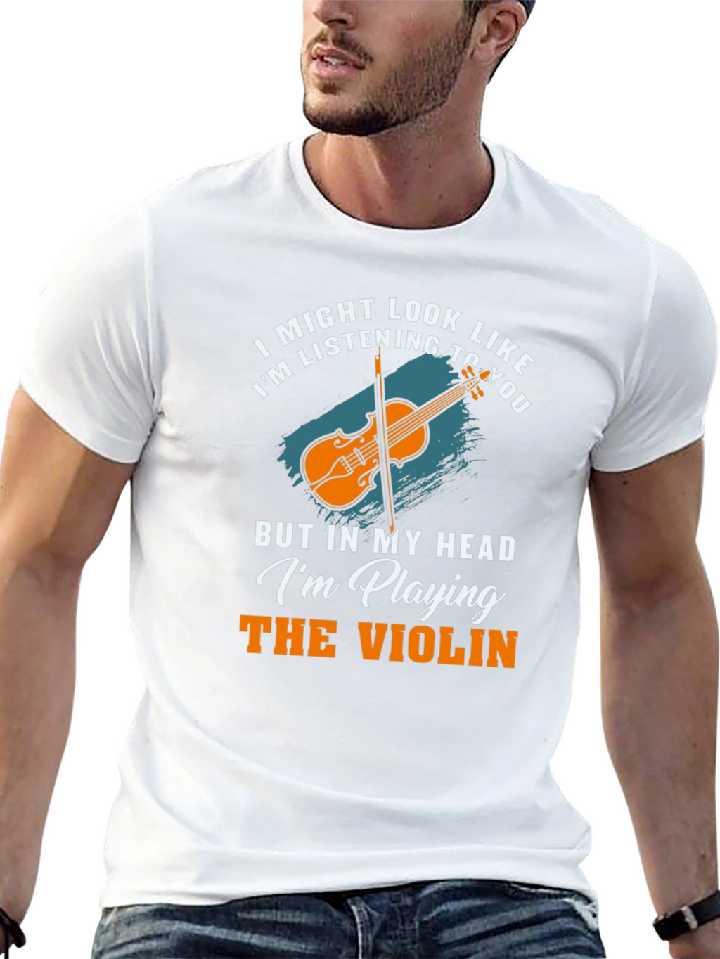 Violin Player T-Shirt - Musician Gift Tee