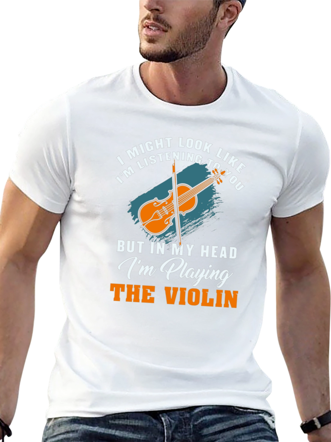 Violin Player T-Shirt - Musician Gift Tee