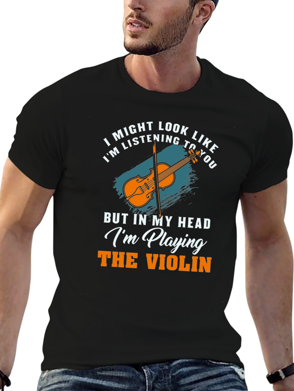 Violin Player T-Shirt - Musician Gift Tee