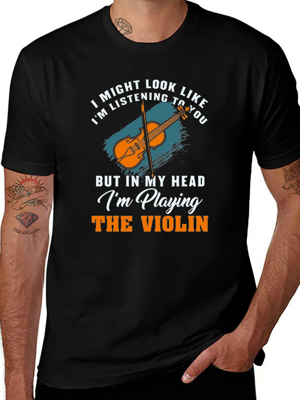Violin Player T-Shirt - Musician Gift Tee