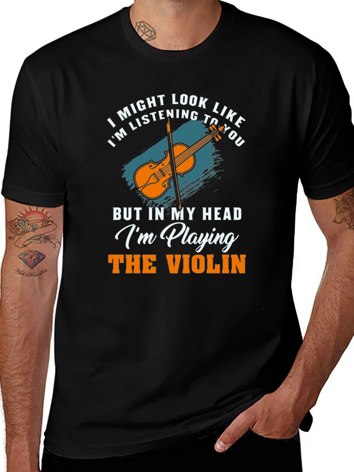Violin Player T-Shirt - Musician Gift Tee