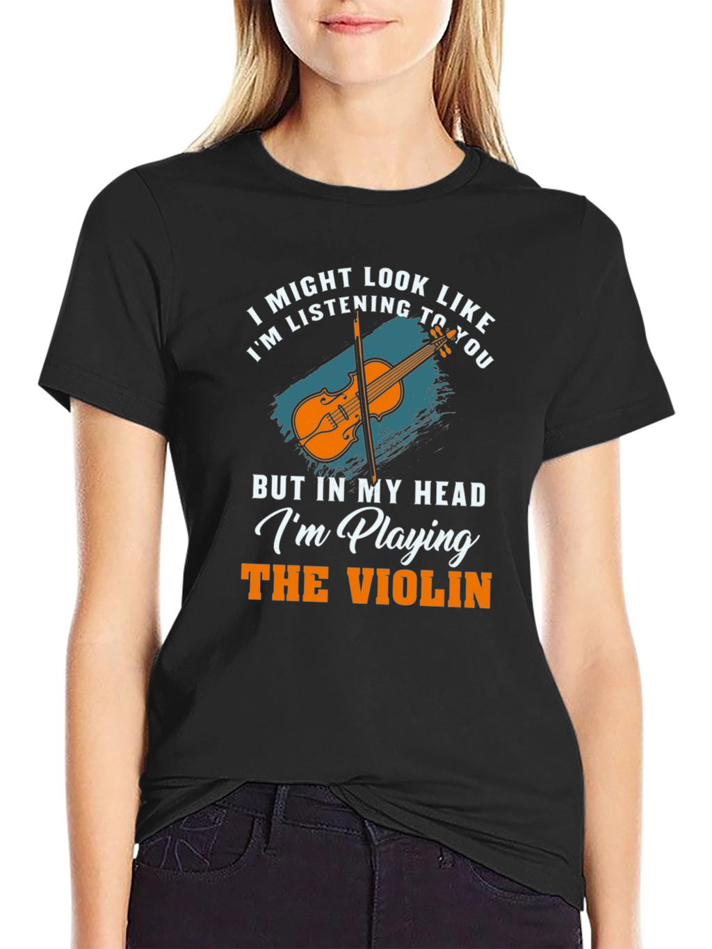 Violin Player T-Shirt - Musician Gift Tee