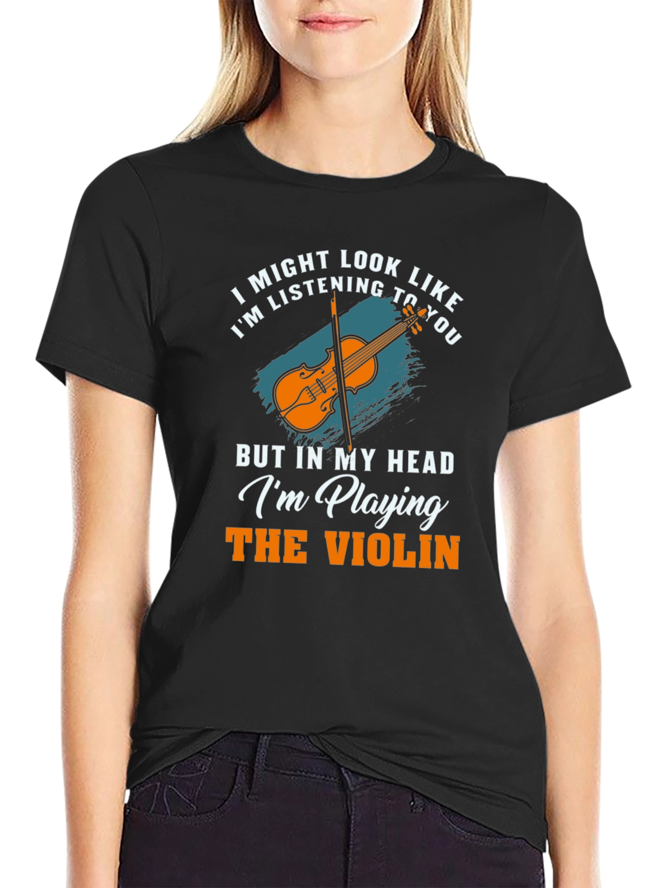 Violin Player T-Shirt - Musician Gift Tee