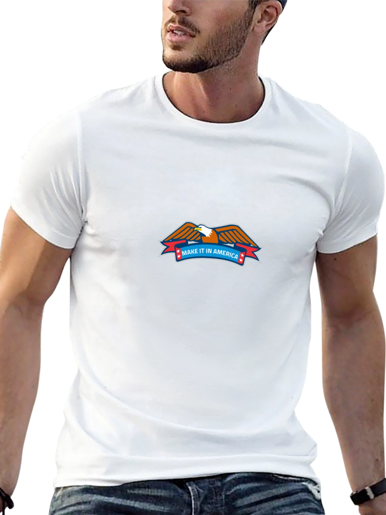 Make It In America Patriotic T-Shirt