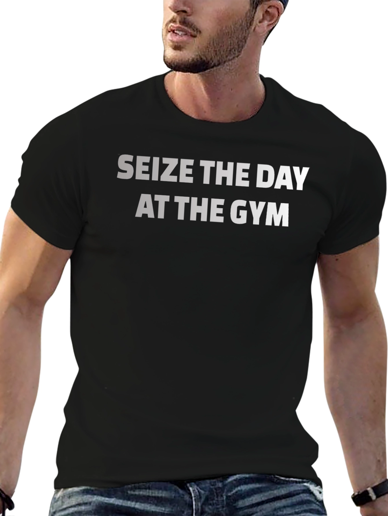 Seize The Day At The Gym Graphic Tee