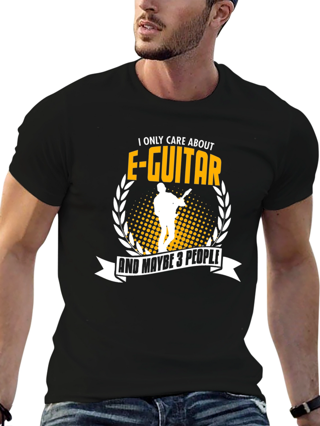 E-Guitar Lover Graphic T-Shirt