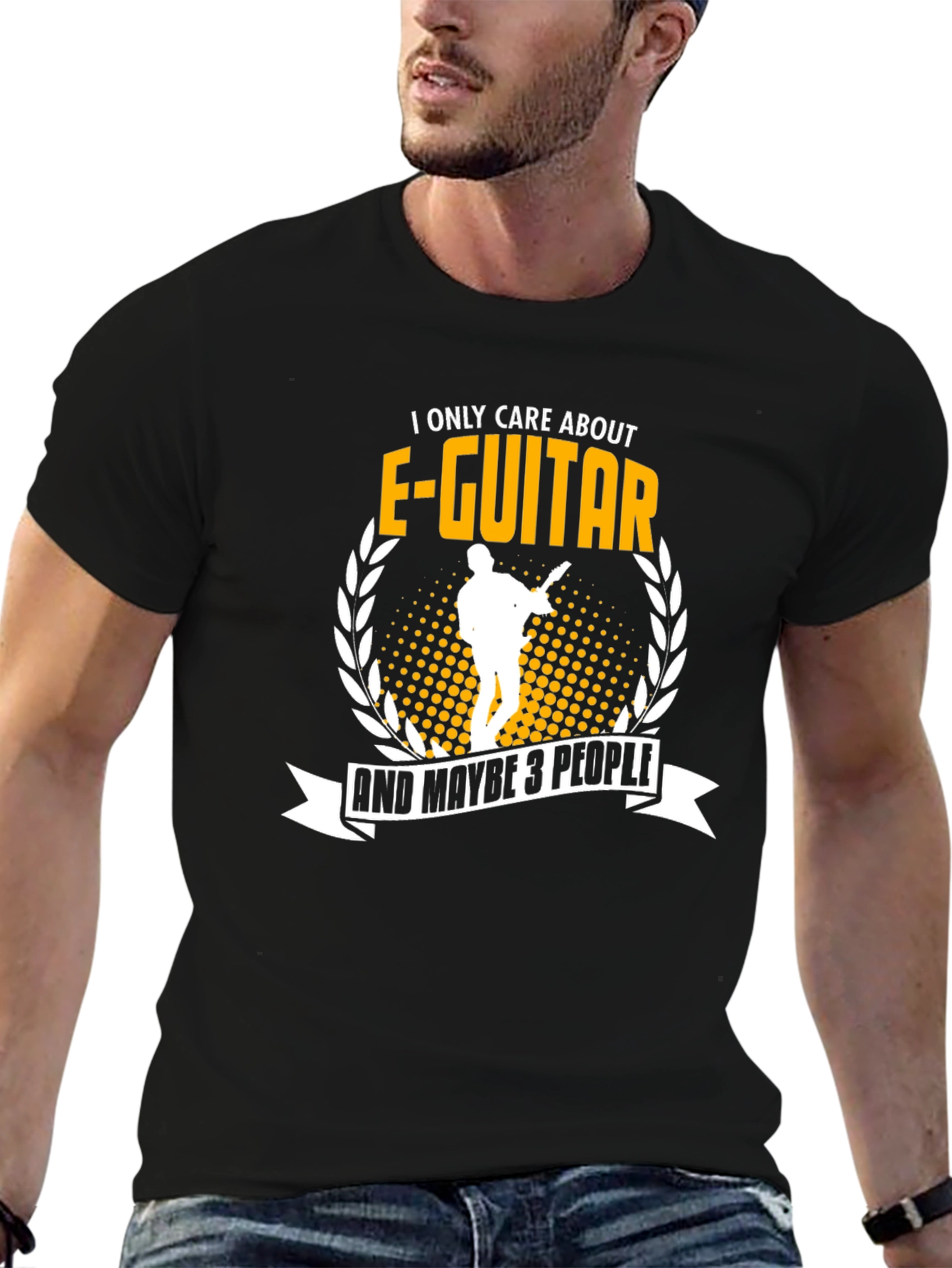 E-Guitar Lover Graphic T-Shirt