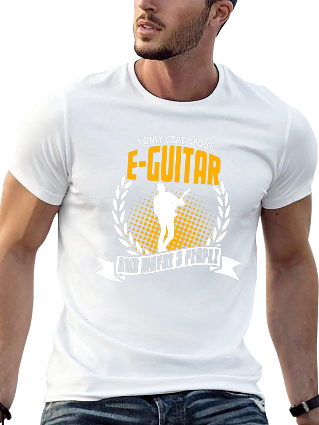 E-Guitar Lover Graphic T-Shirt