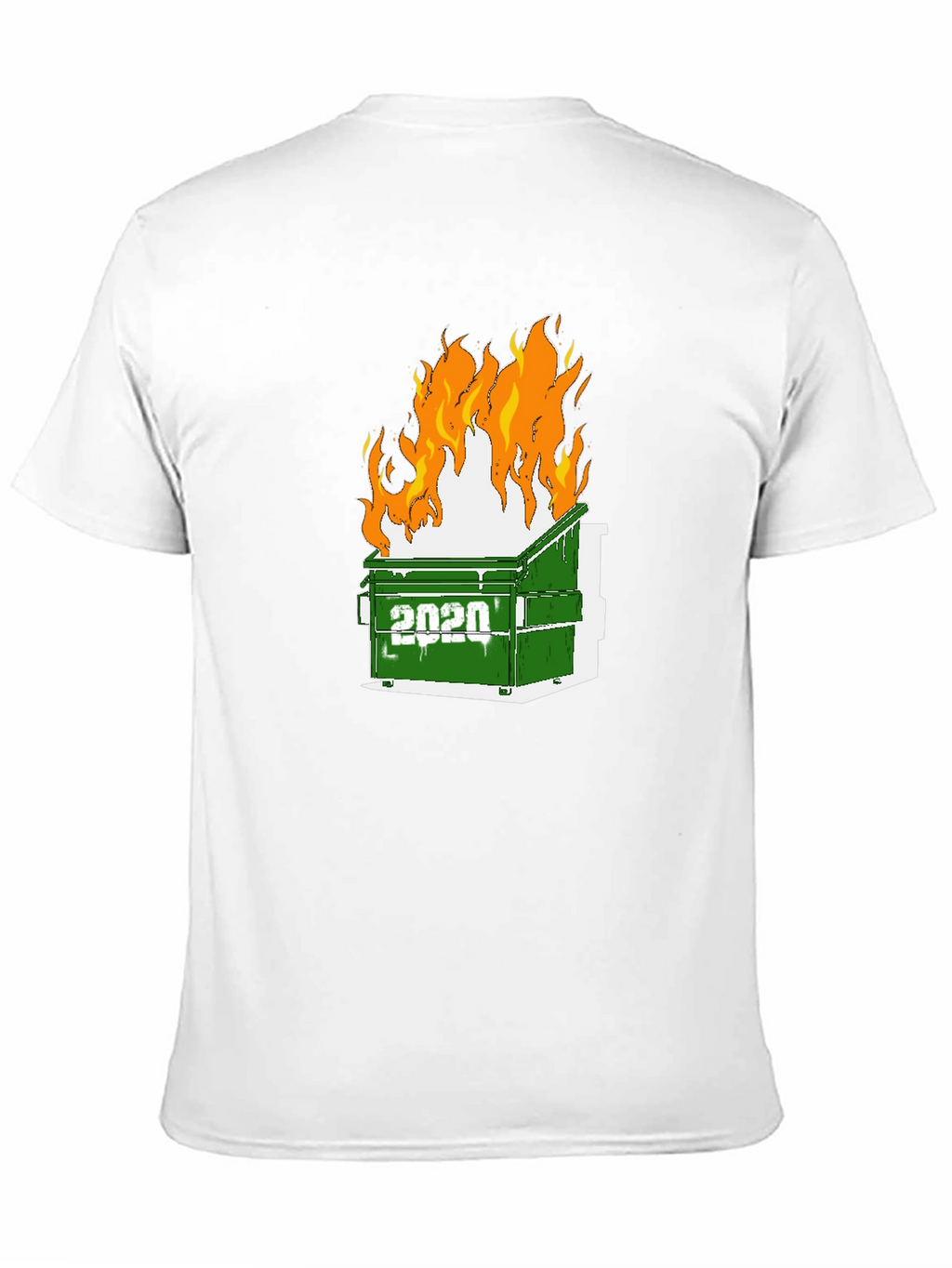 2020 Dumpster Fire Graphic Tee - Unisex Black T-Shirt