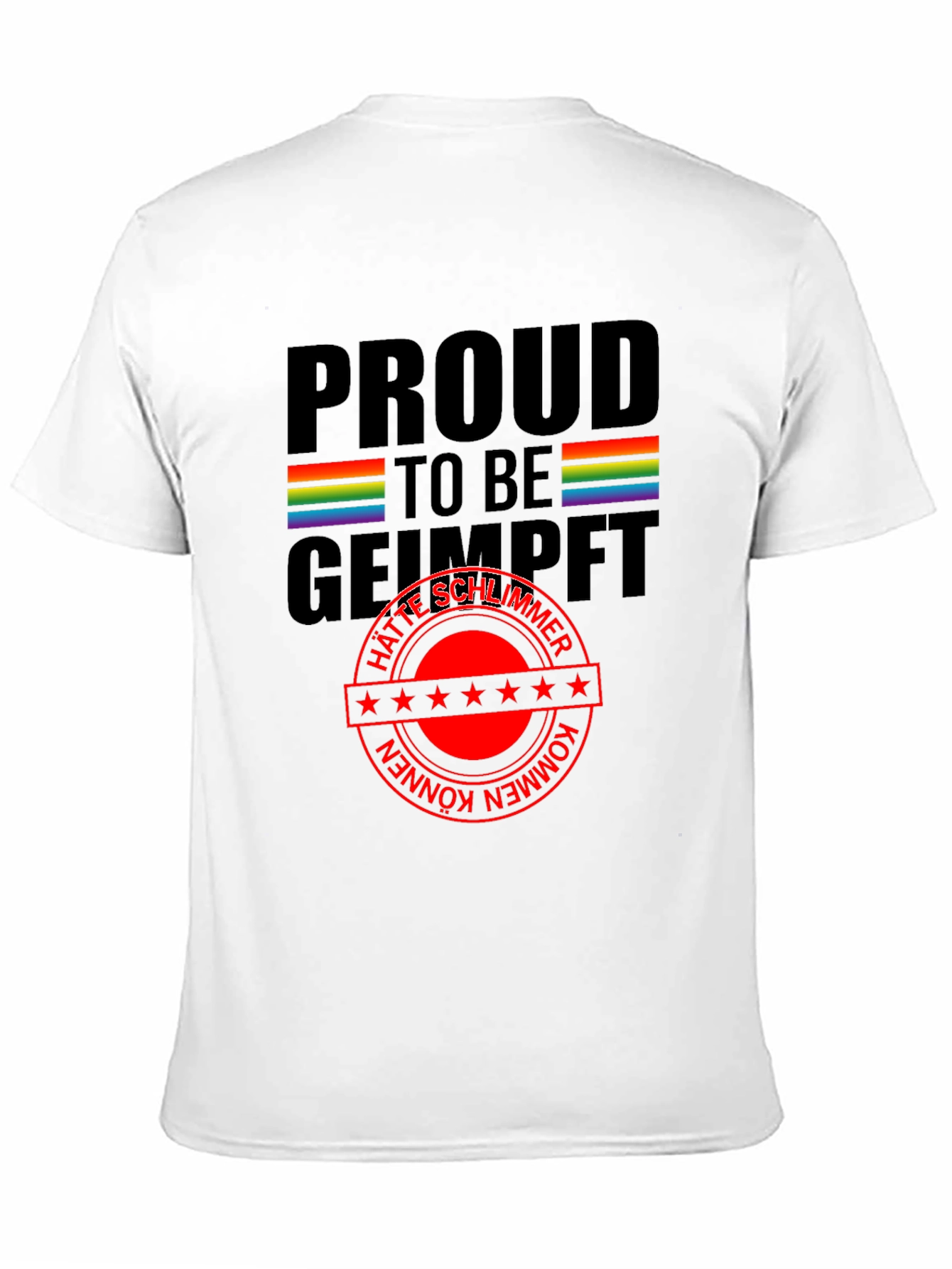 Proud to be Geimpft T-Shirt