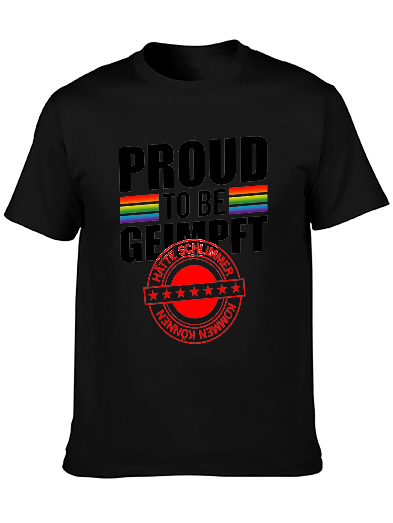 Proud to be Geimpft T-Shirt