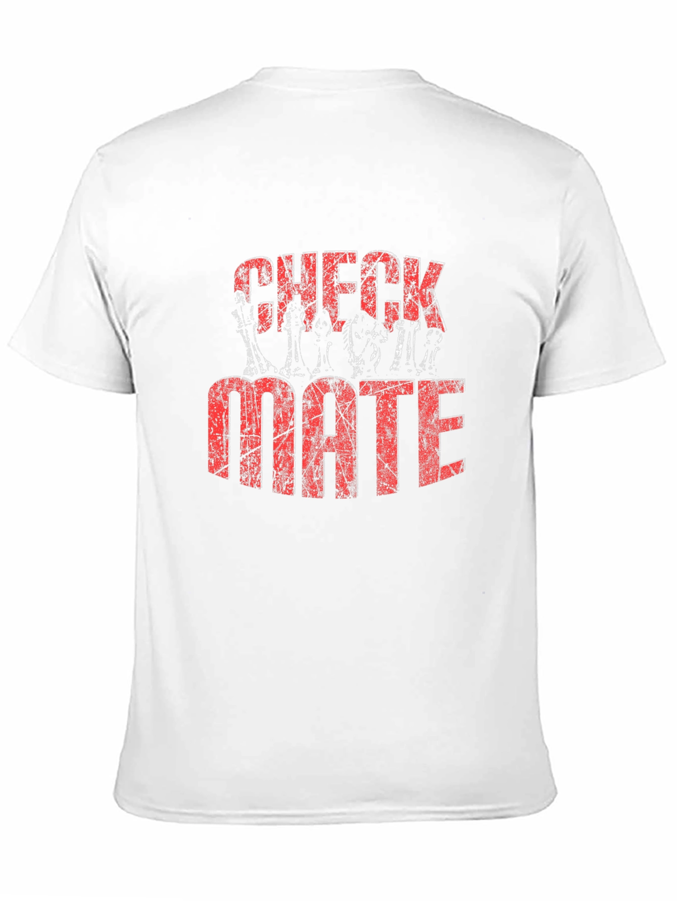Checkmate Graphic Print Black T-Shirt