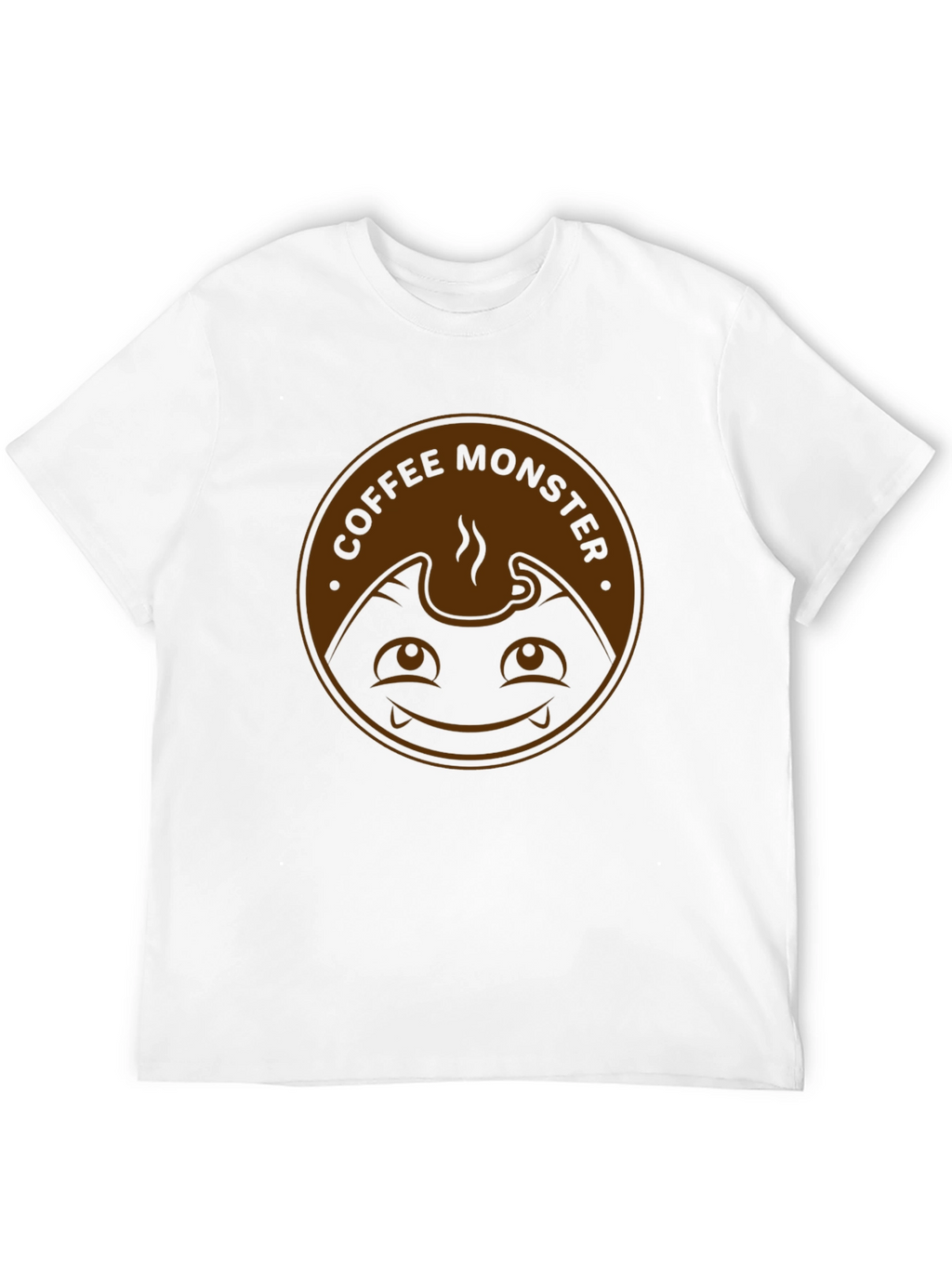 Coffee Monster Graphic Tee - Black T-Shirt